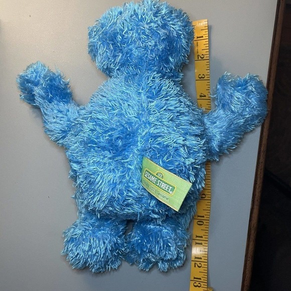 Gund Sesame Street Cookie Monster Plush Stuffed Animal 2013 Blue 12” Lov… - Picture 3 of 8